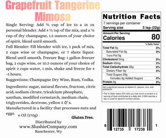 Mimosa Grapefruit Tangerine