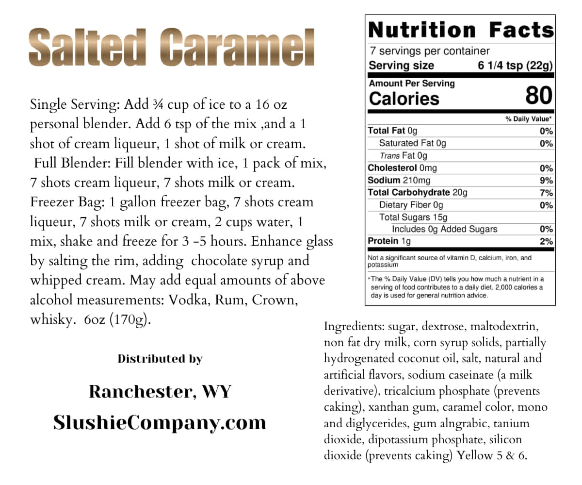 Salted Caramel